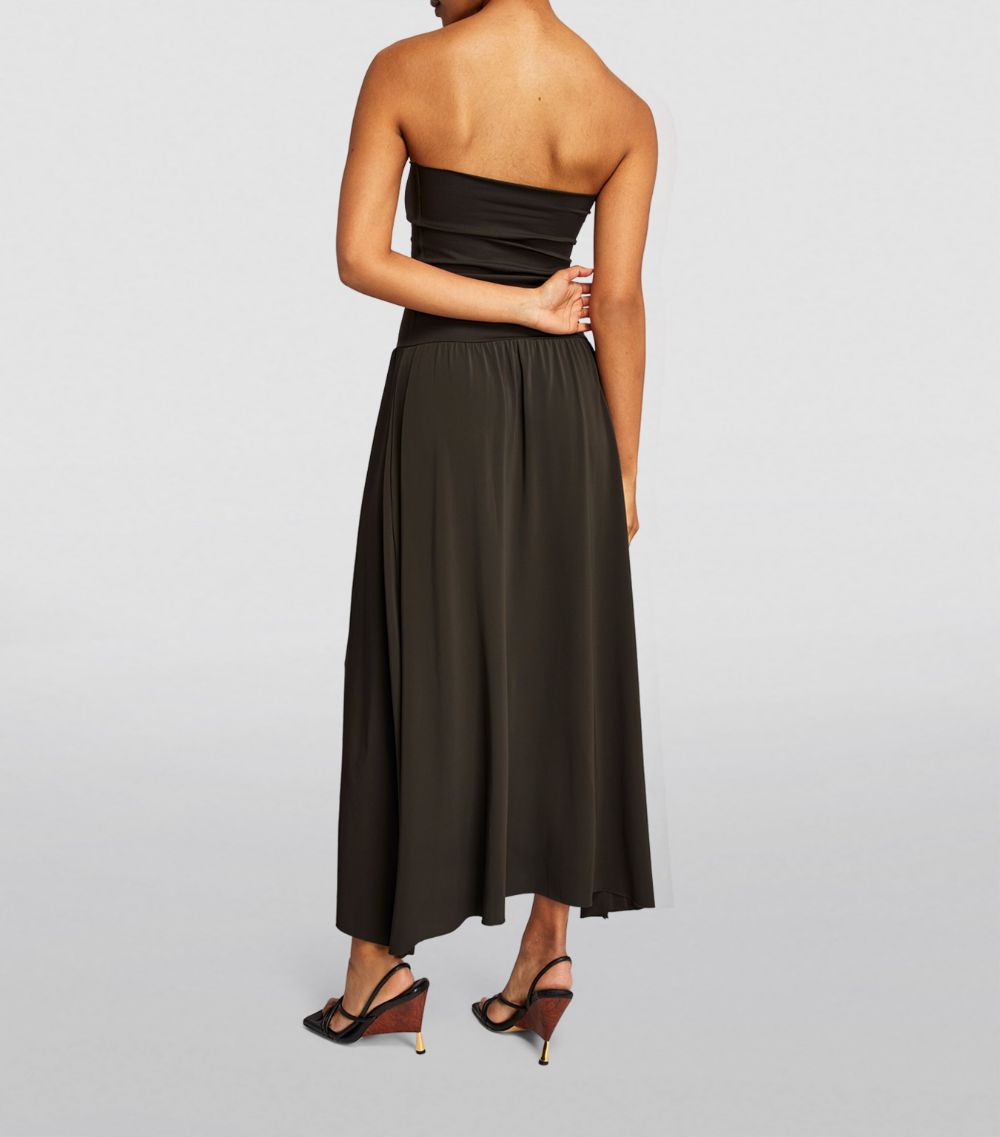 Eres Eres Bandeau Oda Maxi Dress