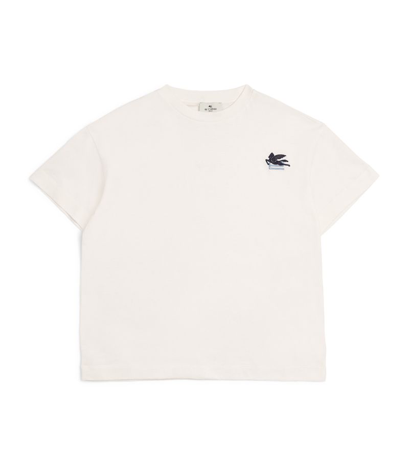  Etro Kids Cotton Logo T-Shirt (4-16 Years)