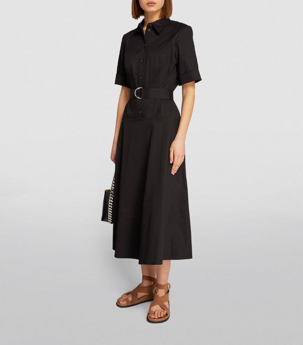 Me+Em Me+Em Belted Maxi Shirt Dress