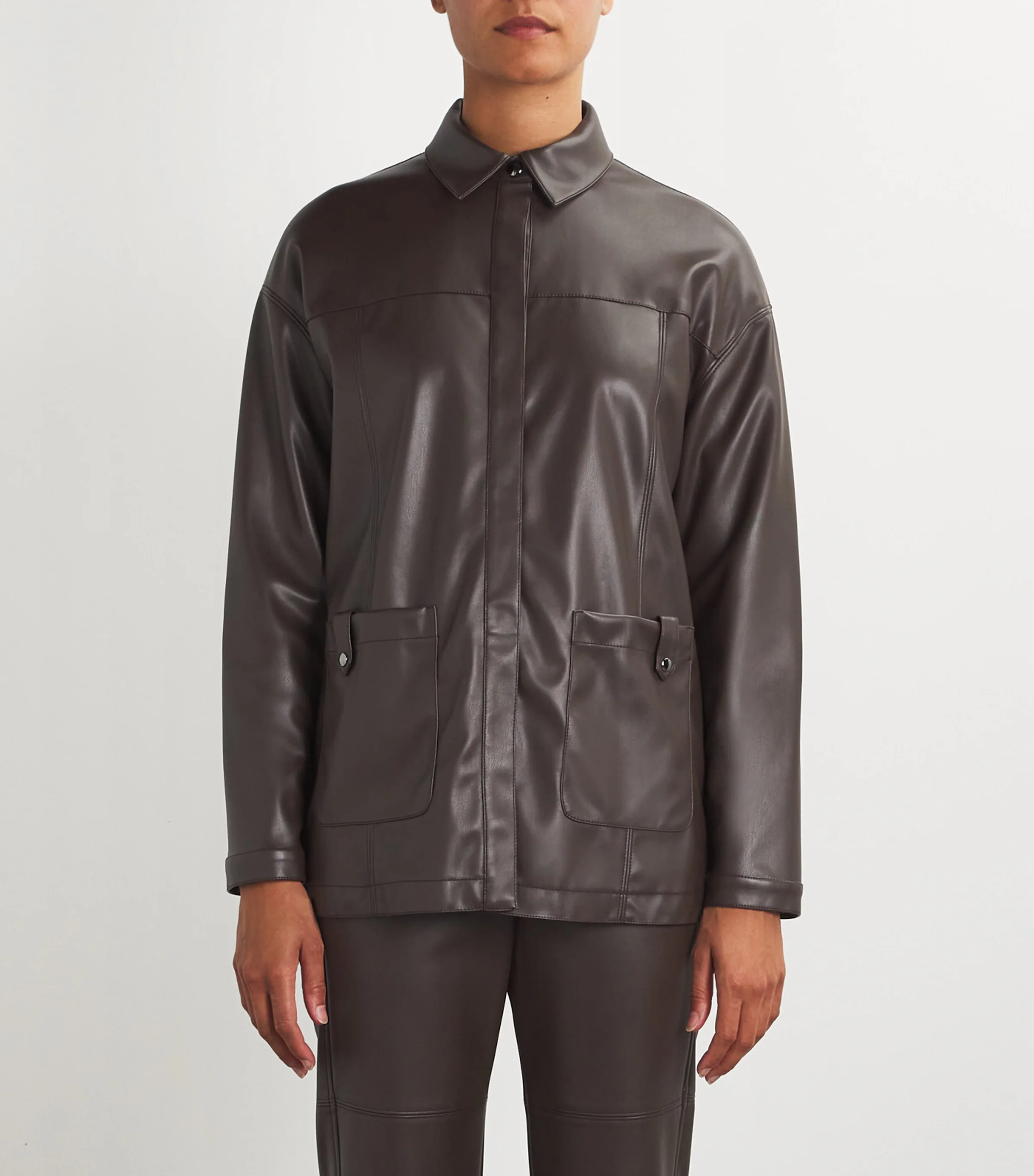 Max Mara Leisure Max Mara Leisure Coated Quantum Shirt