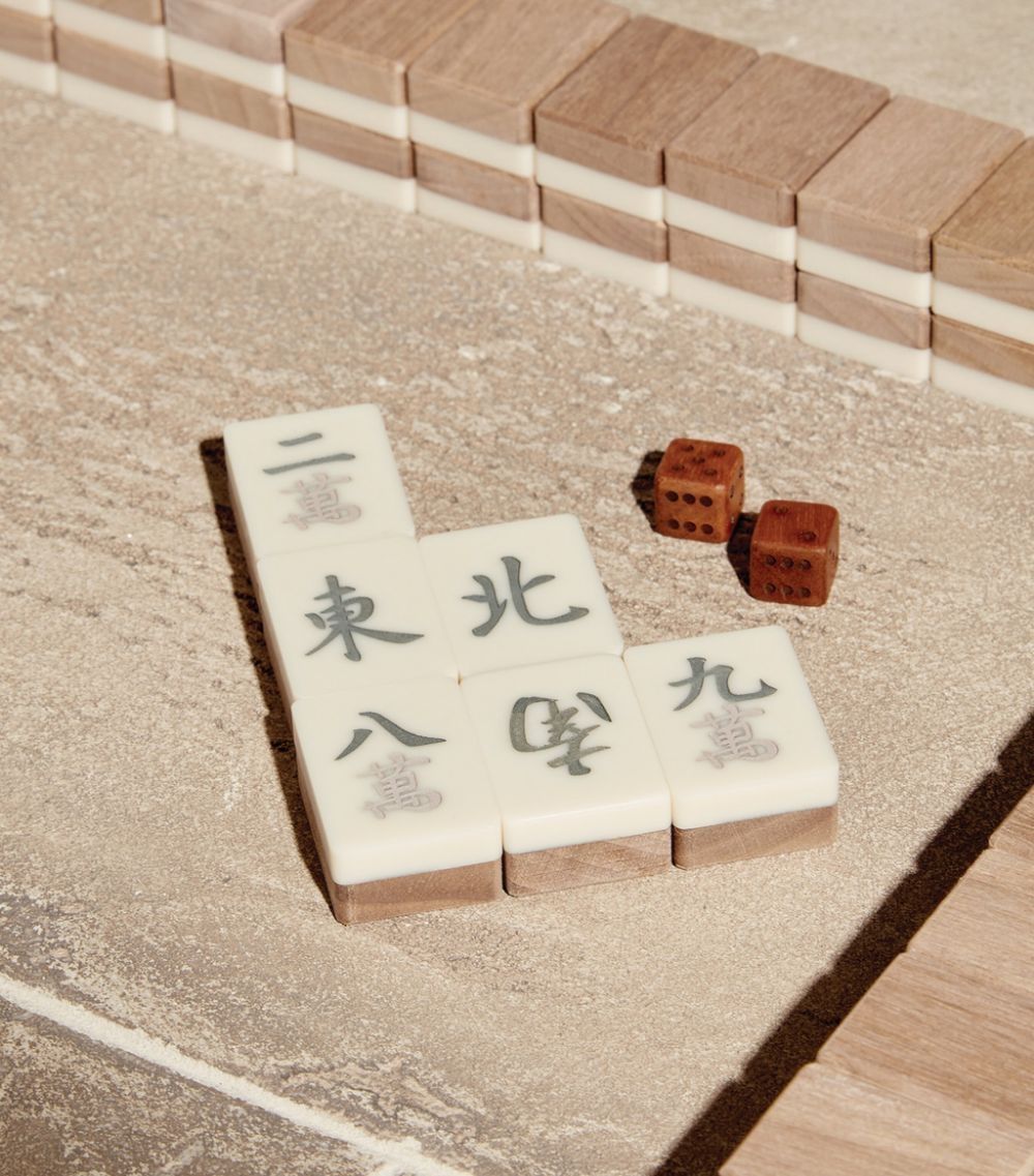 Brunello Cucinelli Brunello Cucinelli Wooden Mahjong Set