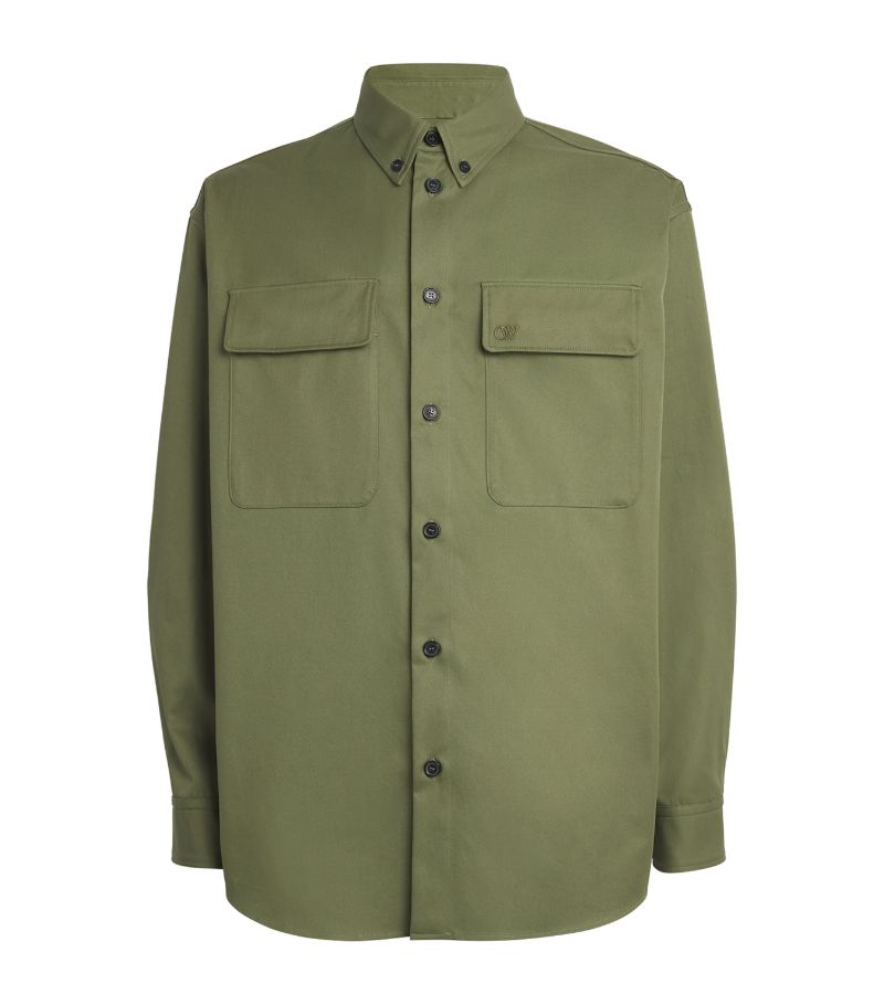 OFF-WHITE Off-White Cotton Military Overshirt