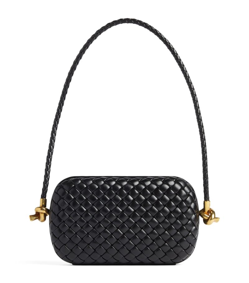 Bottega Veneta Bottega Veneta Leather Knot Minaudiere Shoulder Bag