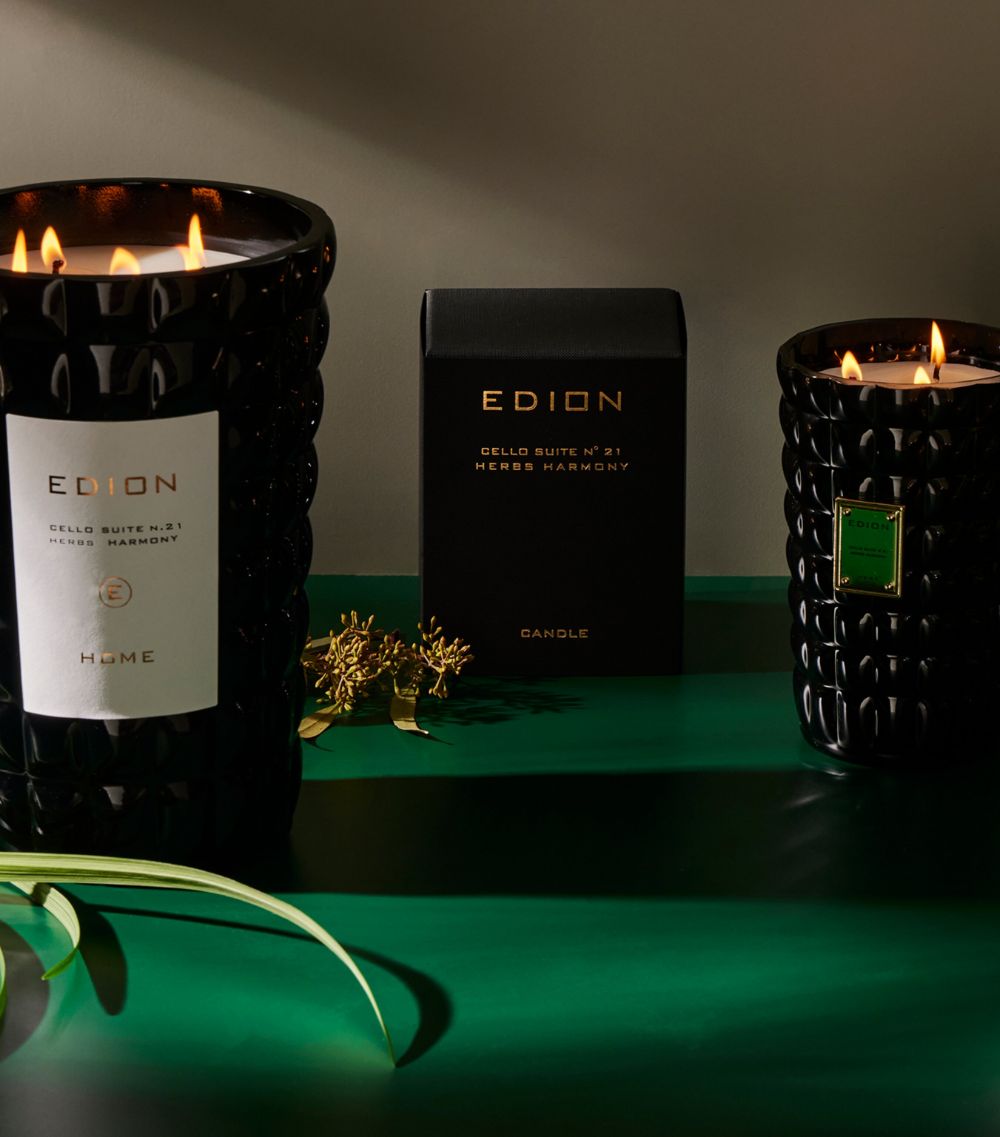  Edion Cello Suite No.21 Herbs Harmony Candle (500G)