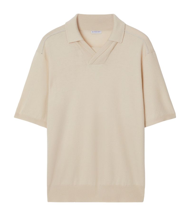 Burberry Burberry Wool Polo Shirt