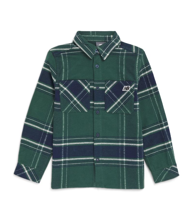  New Balance Kids Cotton Check Shirt (7-16 Years)