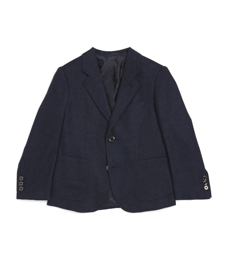 Stefano Ricci Stefano Ricci Kids Wool-Cashmere Blazer (4-16 Years)