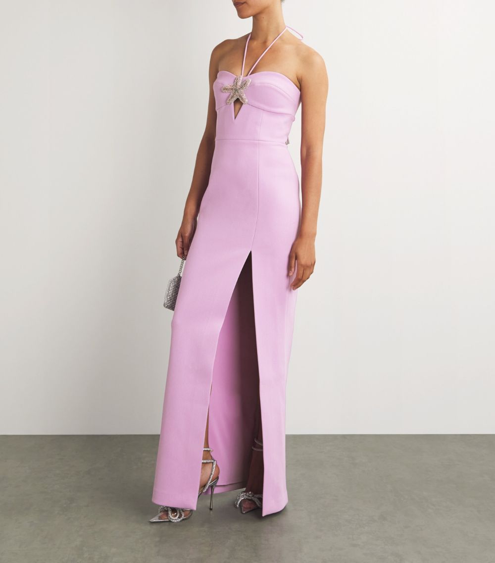  Rebecca Vallance Chantara Halterneck Gown