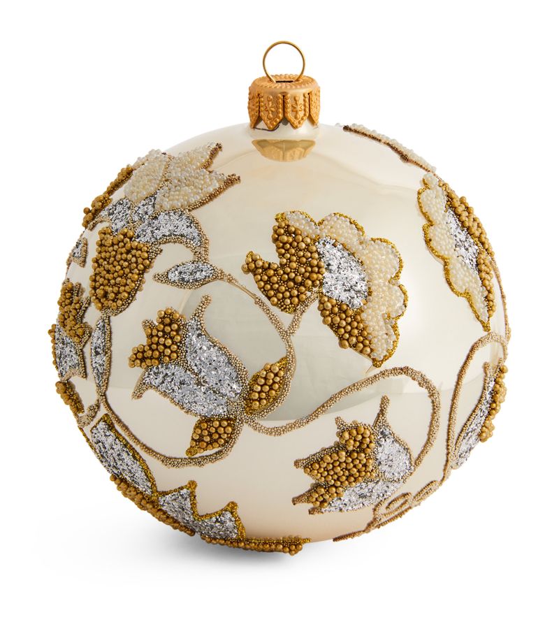 Harrods Harrods Embellished Floral Bauble