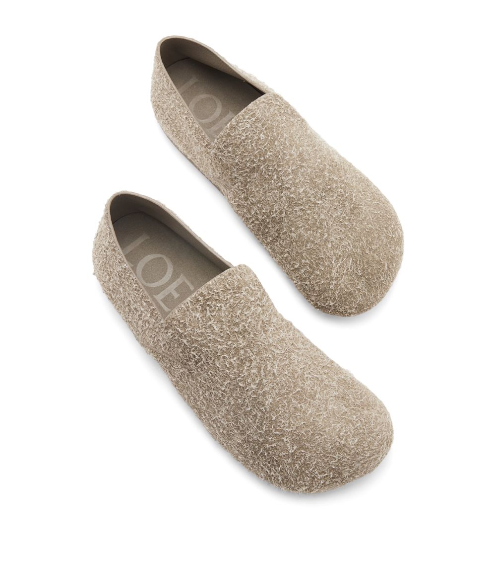 Loewe Loewe Brushed Suede Lago Clogs