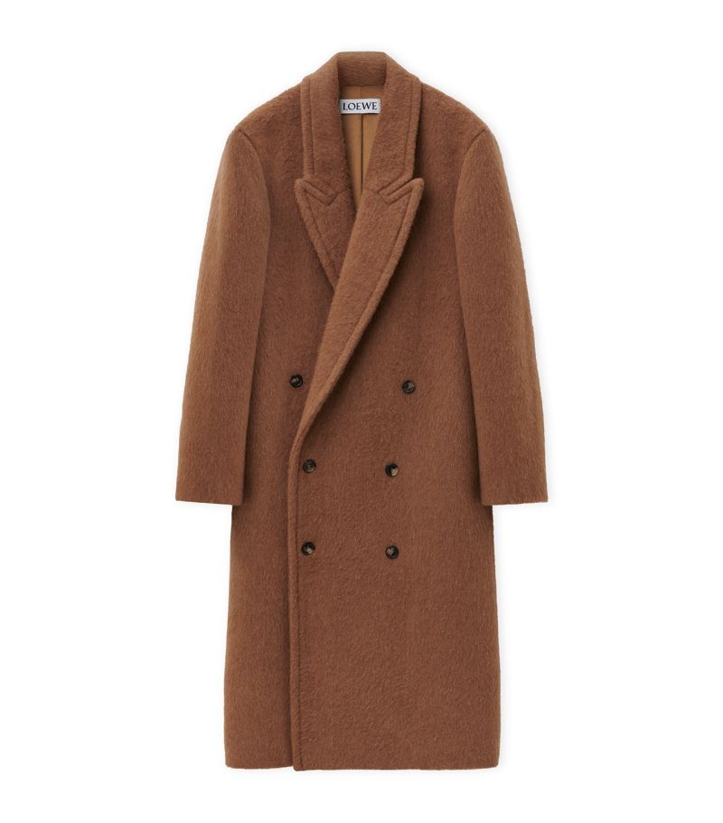 Loewe Loewe Double-Breasted Overcoat