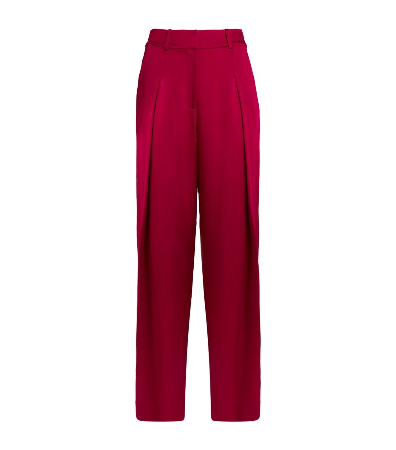 Simkhai Simkhai Satin Mercer Wide-Leg Trousers