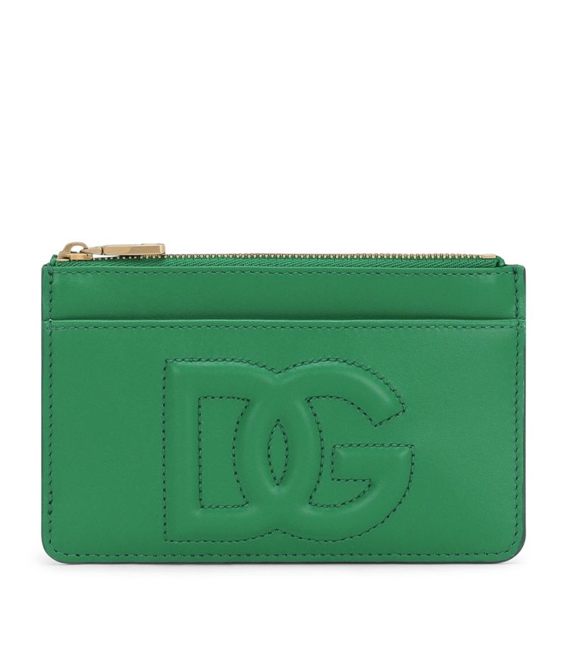 Dolce & Gabbana Dolce & Gabbana Leather Zip Card Holder