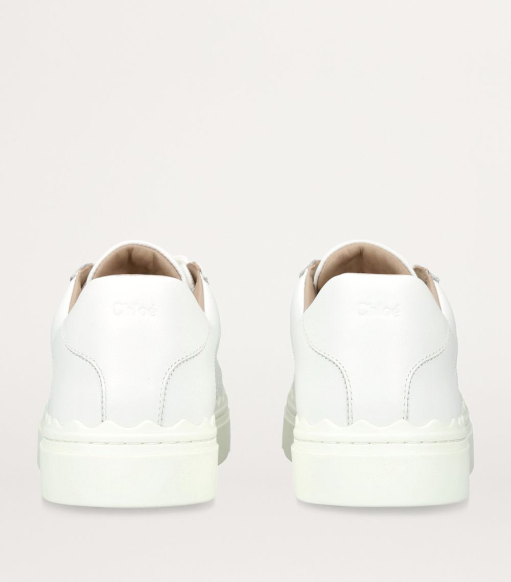 Chloé Chloé Leather Lauren Sneakers