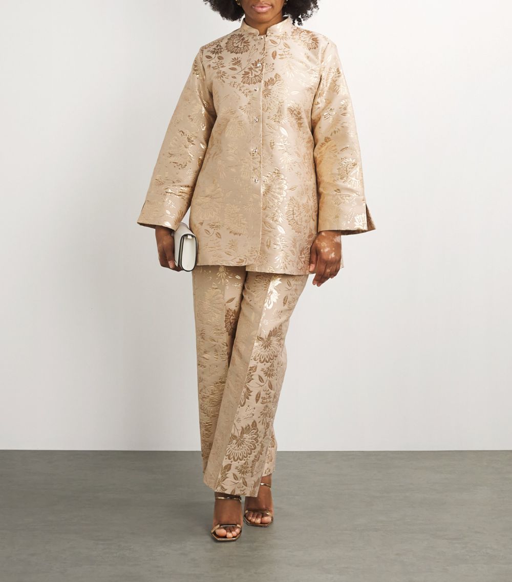 Marina Rinaldi Marina Rinaldi Floral Brocade Jacket