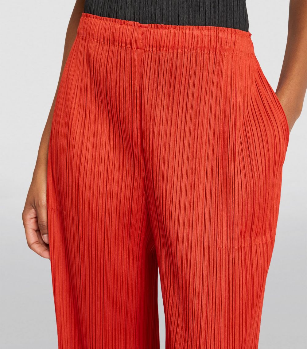 Pleats Please Issey Miyake Pleats Please Issey Miyake Monthly Colors April Wide-Leg Trousers