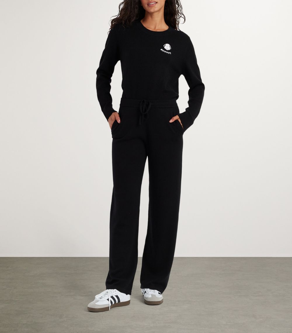 Chinti & Parker Chinti & Parker X Peanuts Wool-Cashmere Sweatpants