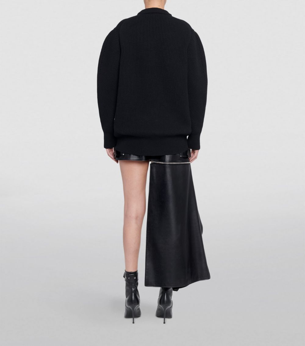 Alexander McQueen Alexander McQueen Asymmetric Mini Skirt