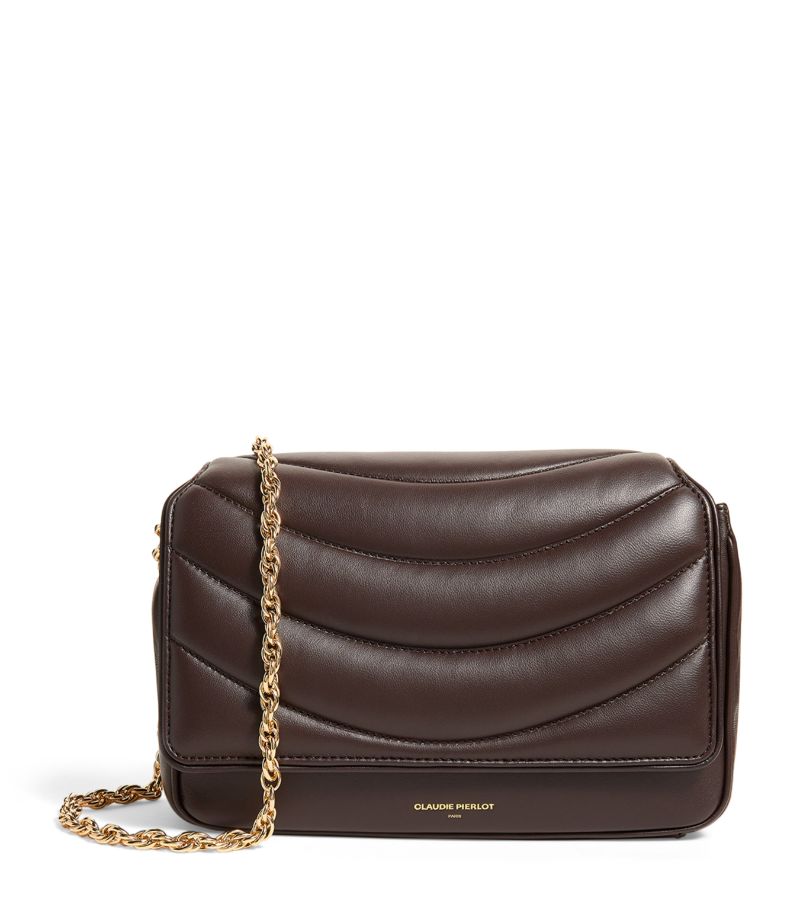  Claudie Pierlot Leather Alba Clutch Bag