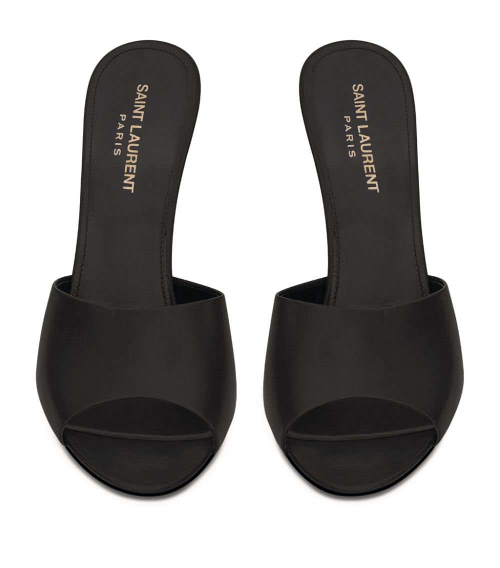 Saint Laurent Saint Laurent Leather Mules 95