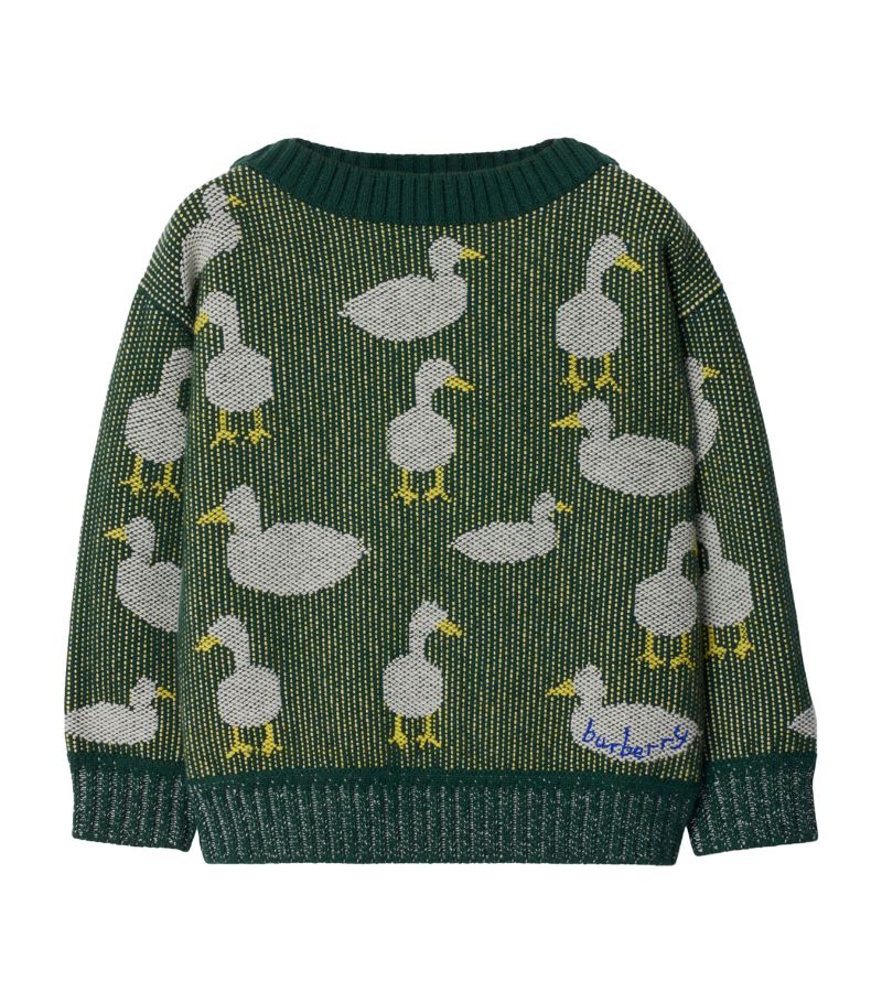 Burberry Burberry Kids Wool-Blend Duck Sweater (3-14 Years)