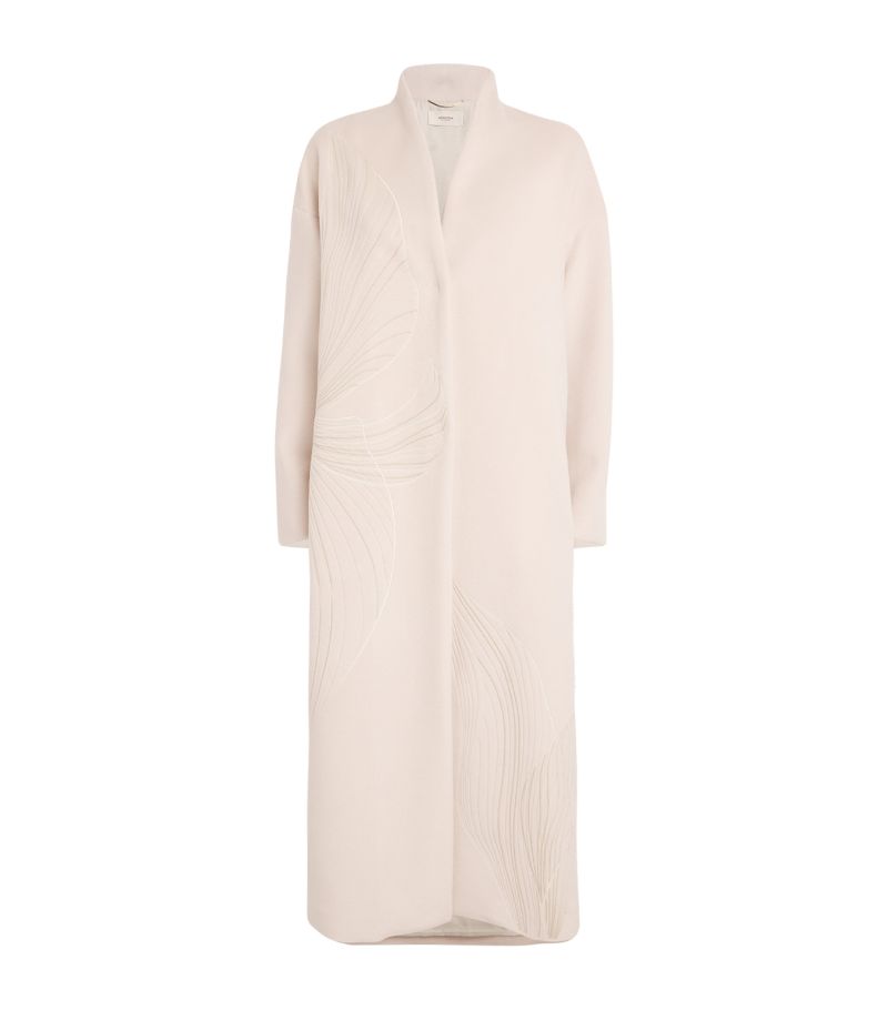 AGNONA Agnona Alpaca-Wool Embroidered Coat