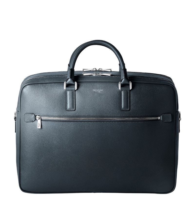 Serapian Serapian Leather Double Evolution Briefcase