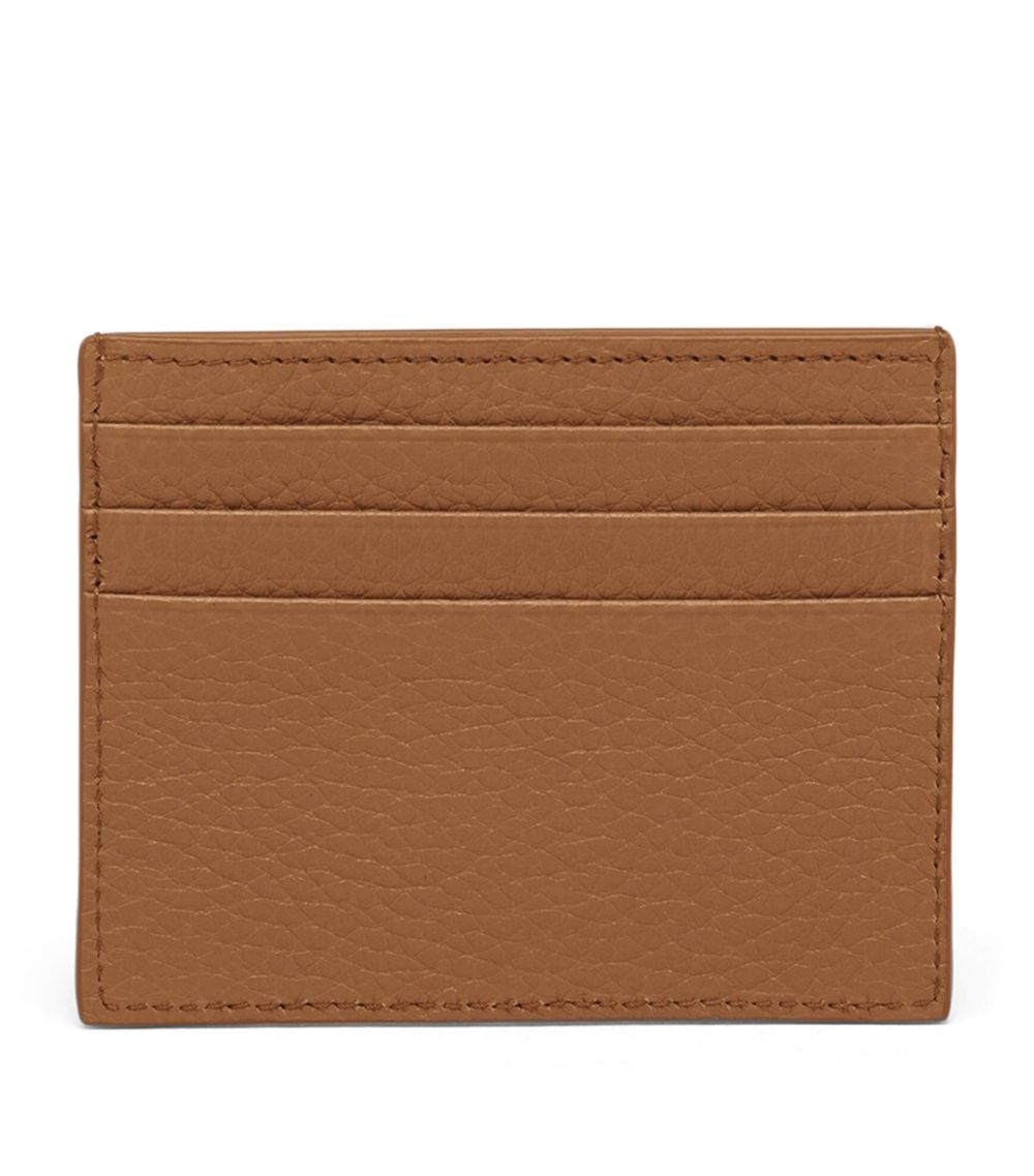 Prada Prada Leather Triangle Card Holder