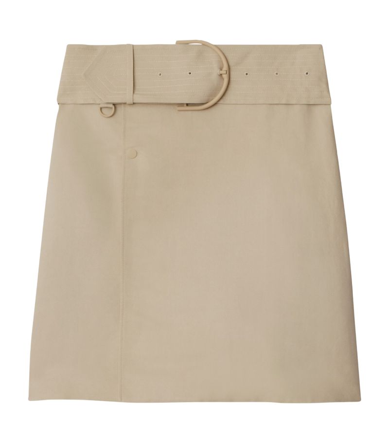 Burberry Burberry Canvas Trench Skirt