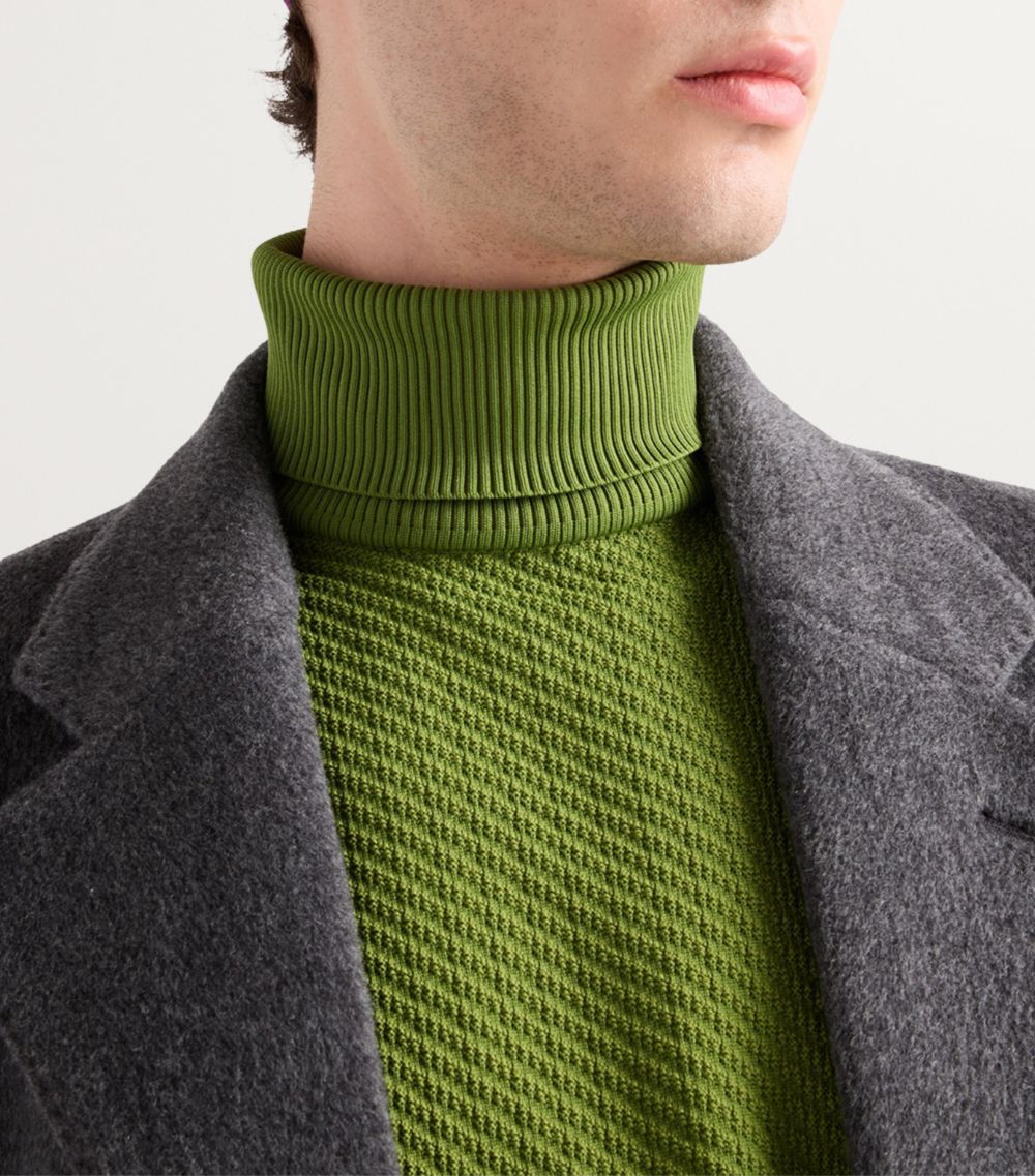 Prada Prada Re-Nylon Rollneck Sweater