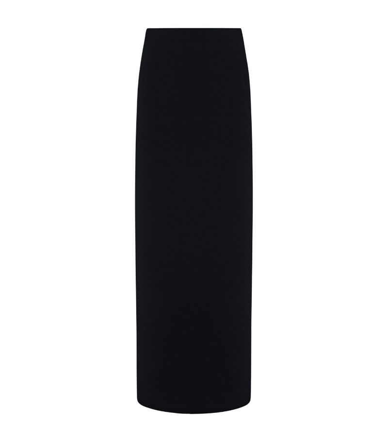 The Row The Row Gabbo Stretch-Viscose Column Skirt