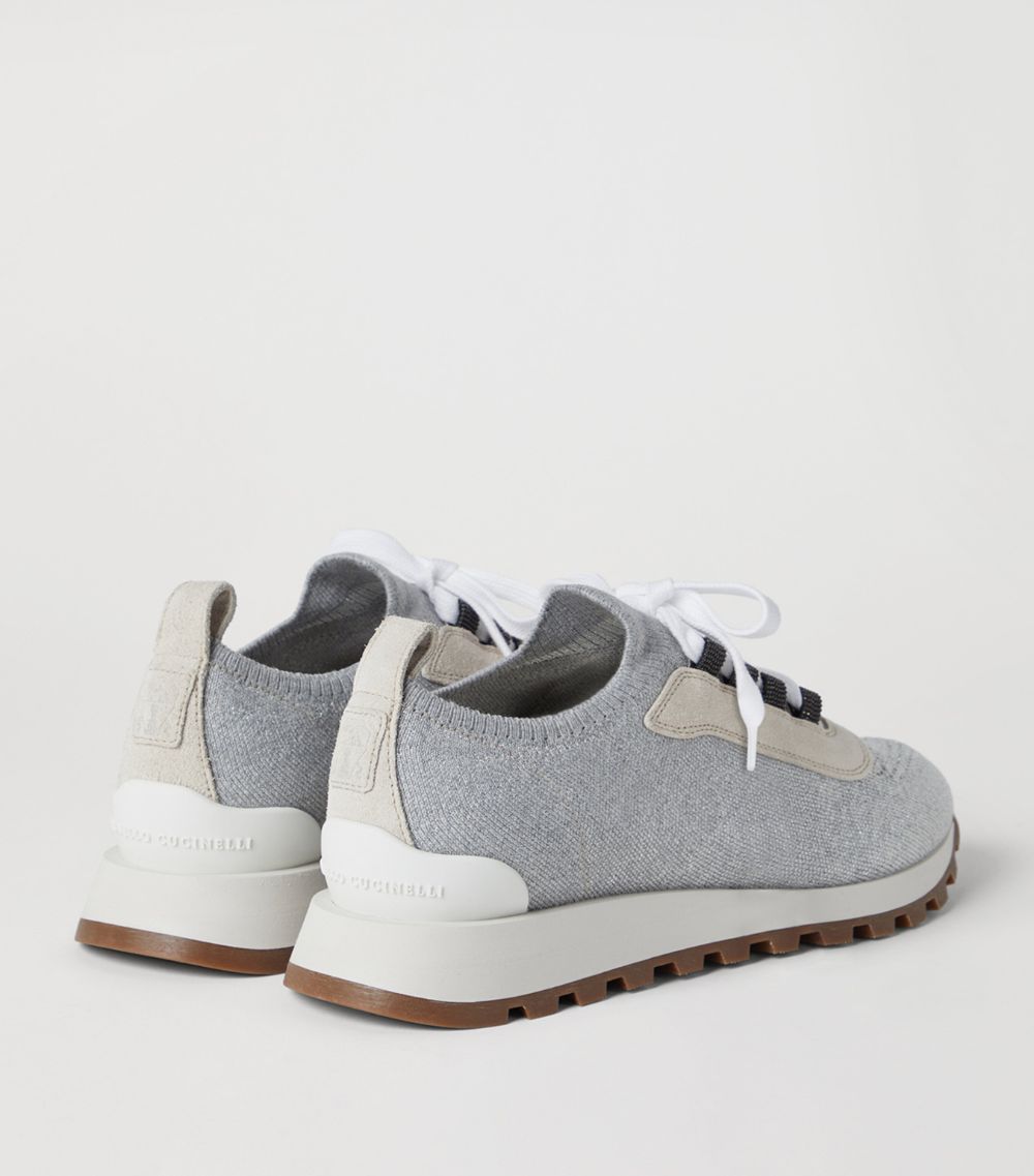 Brunello Cucinelli Brunello Cucinelli Embellished Monili Sneakers