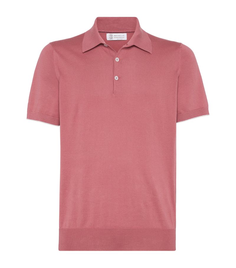 Brunello Cucinelli Brunello Cucinelli Cotton Polo Shirt