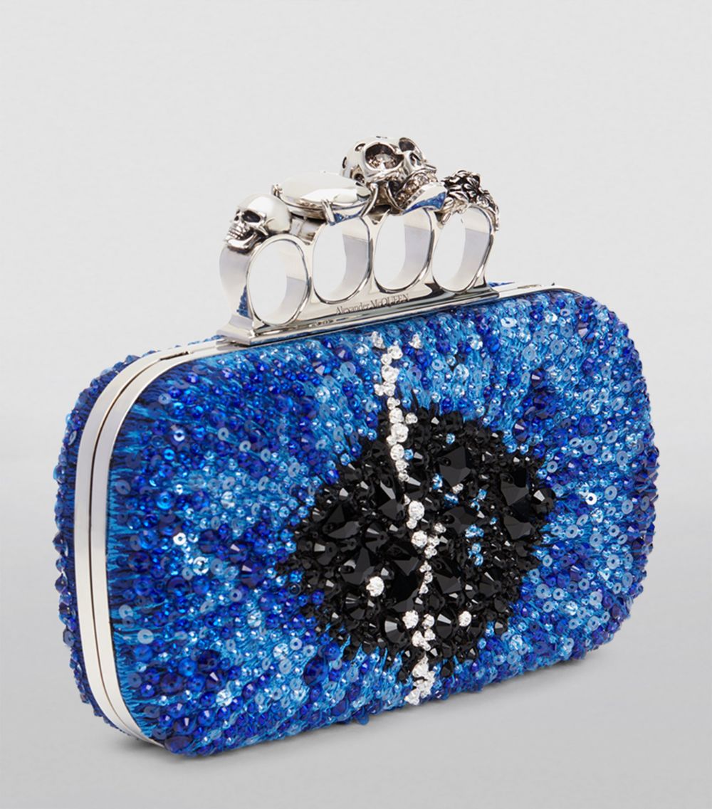 Alexander McQueen Alexander McQueen Small Four-Ring Clutch Bag