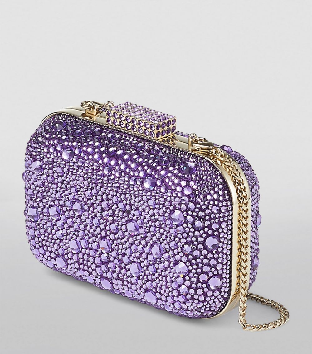 Jimmy Choo Jimmy Choo Crystal-Embellished Clutch Bag