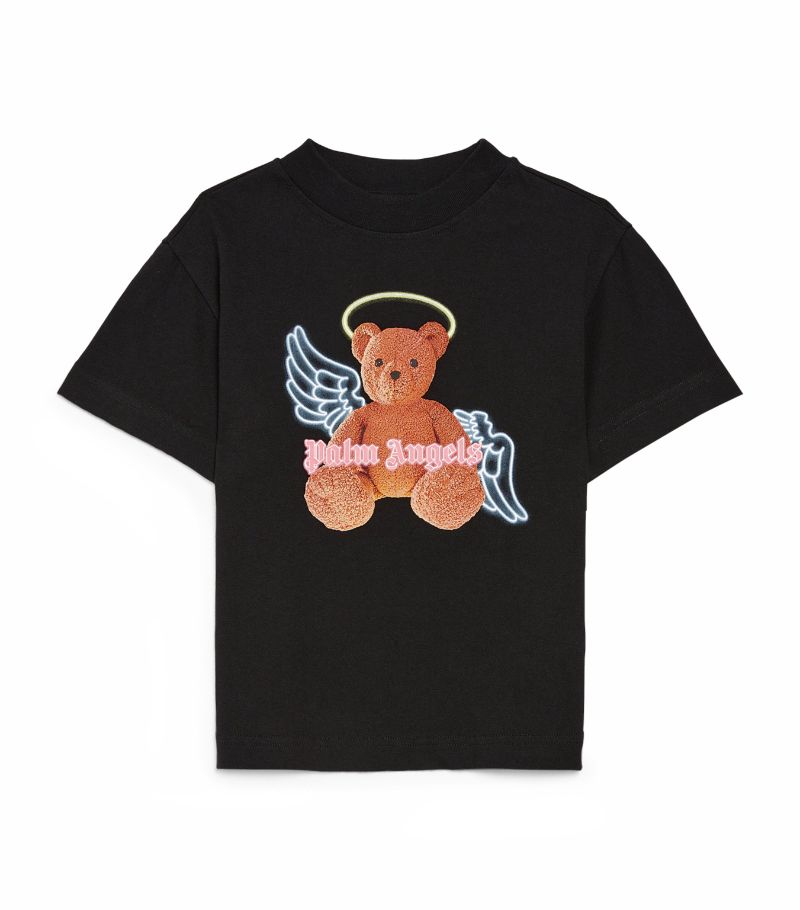 Palm Angels Kids Palm Angels Kids Cotton Angel Teddy T-Shirt (4-12 Years)