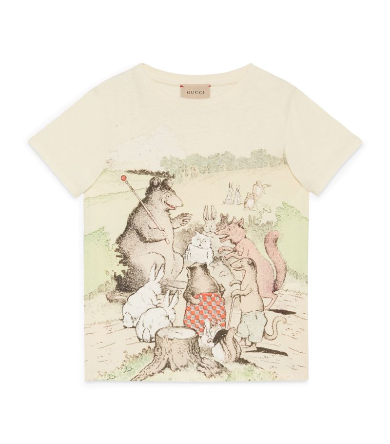 Gucci Gucci Kids X Peter Rabbit T-Shirt (4-12 Years)