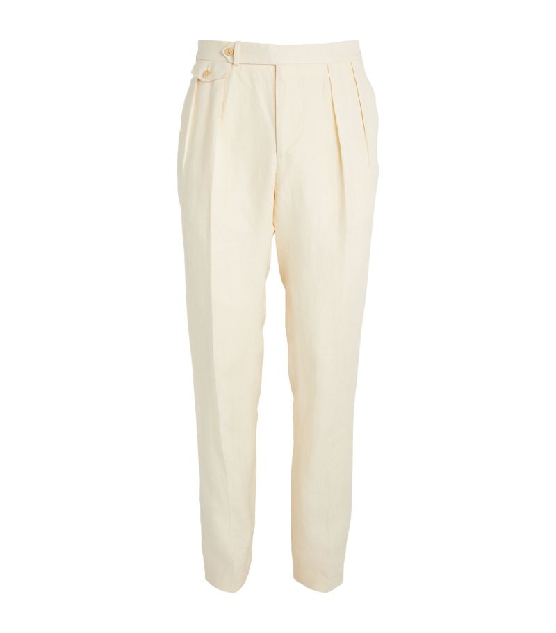 Polo Ralph Lauren Polo Ralph Lauren Linen Tailored Trousers