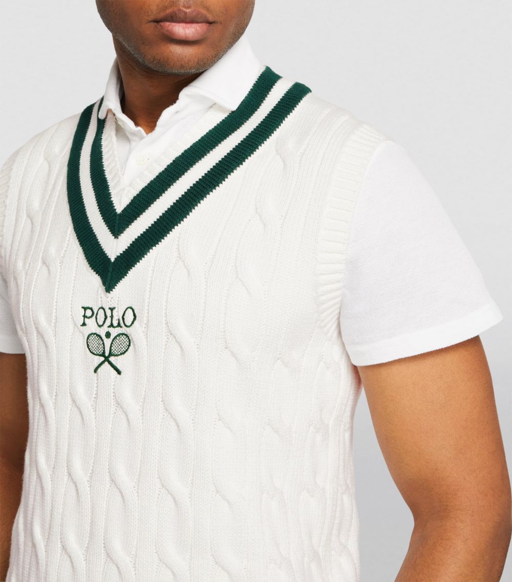 Rlx Ralph Lauren Rlx Ralph Lauren Rlx X Wimbledon Cricket Vest