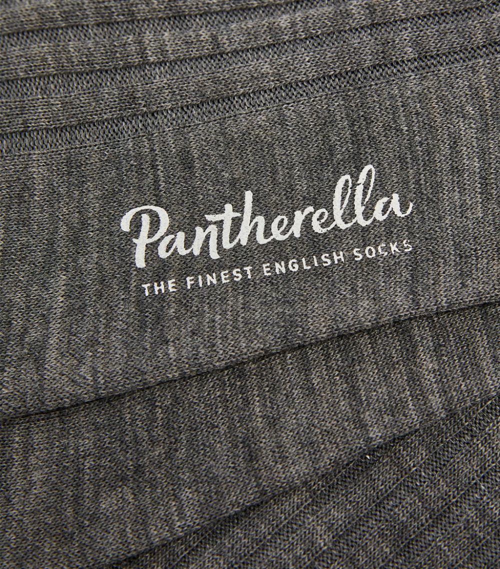 Pantherella Pantherella Wool-Blend Ribbed Socks
