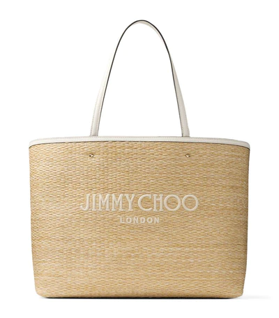 Jimmy Choo Jimmy Choo Raffia Marli Tote Bag