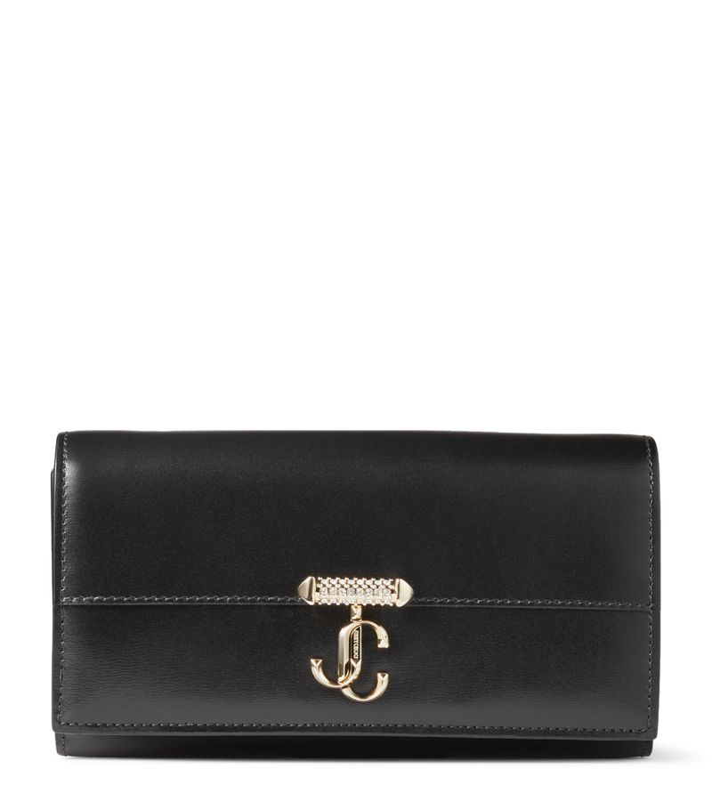 Jimmy Choo Jimmy Choo Leather Avenue Chain Wallet