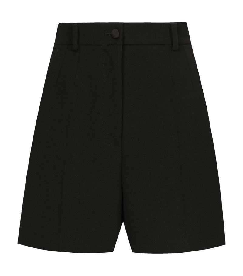 Dolce & Gabbana Dolce & Gabbana Wool-Blend Tailored Shorts