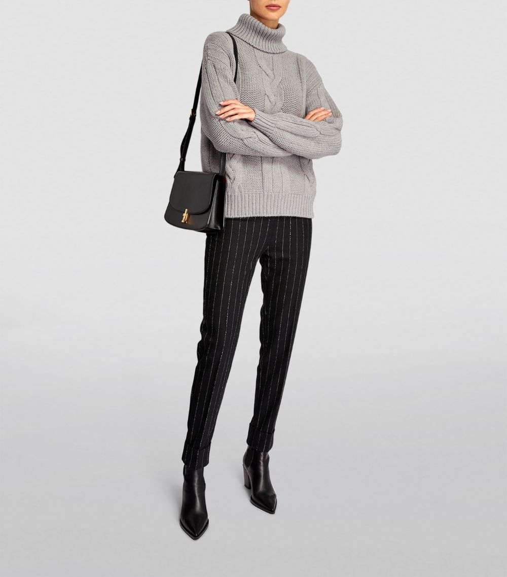 Herno Herno Cable-Knit Wool Sweater