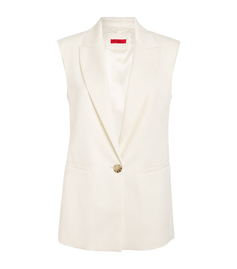 Max & Co. Max & Co. Sleeveless Blazer