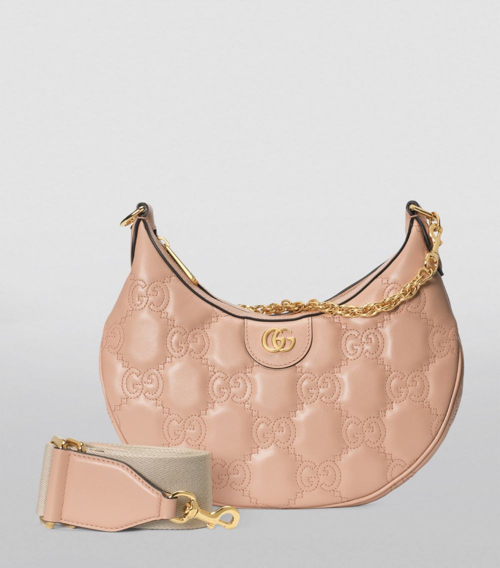 Gucci Gucci Small Leather Matelassé Shoulder Bag