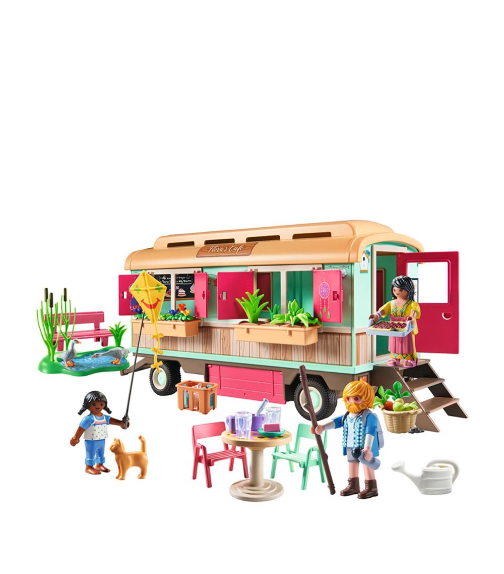 Playmobil Playmobil Cosy Train Café With Vegetable Garden Set