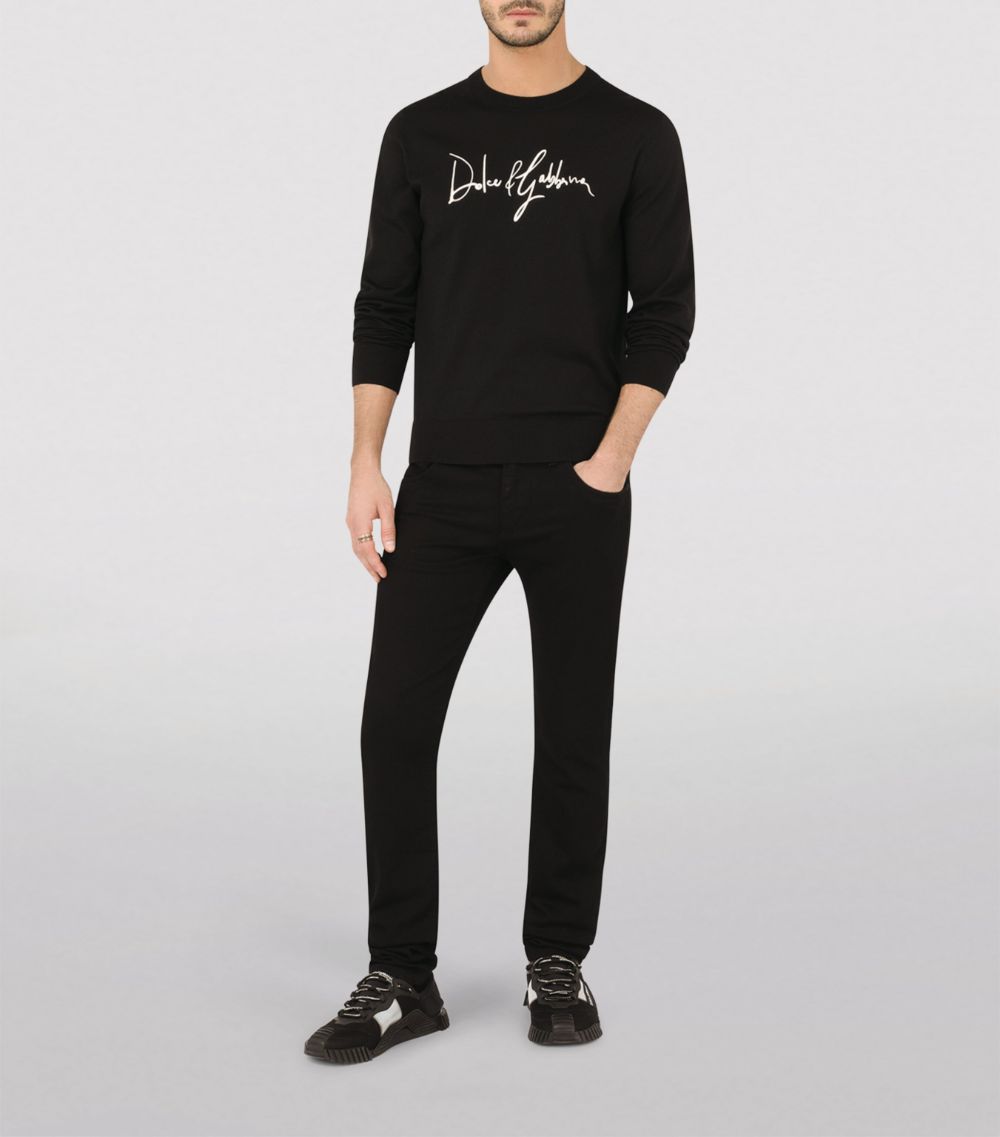 Dolce & Gabbana Dolce & Gabbana Logo Sweater