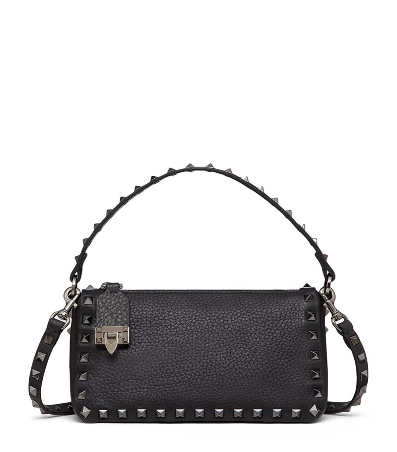 VALENTINO GARAVANI Valentino Garavani Calf Leather Rockstud Cross-Body Bag