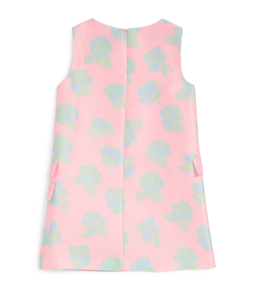 Young Versace Versace Kids Floral Sleeveless Dress (4-12 Years)